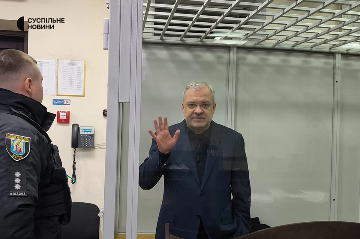 Ексміністр енергетики Герман Галущенко у залі суду