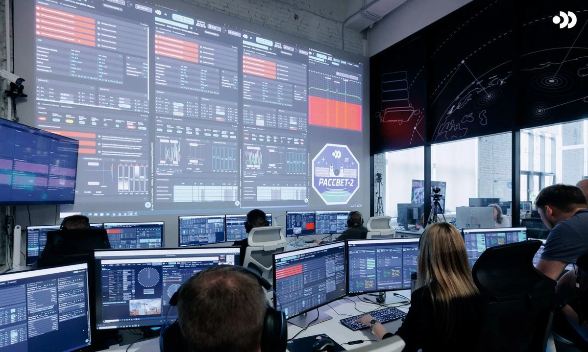 Центр управления спутниками программы высокоскоростного интернета Рассвет