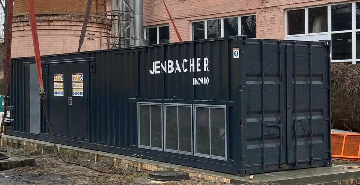 Газопоршнева електростанція, яку запустили в січні 2023 року в Ірпені на Київщині