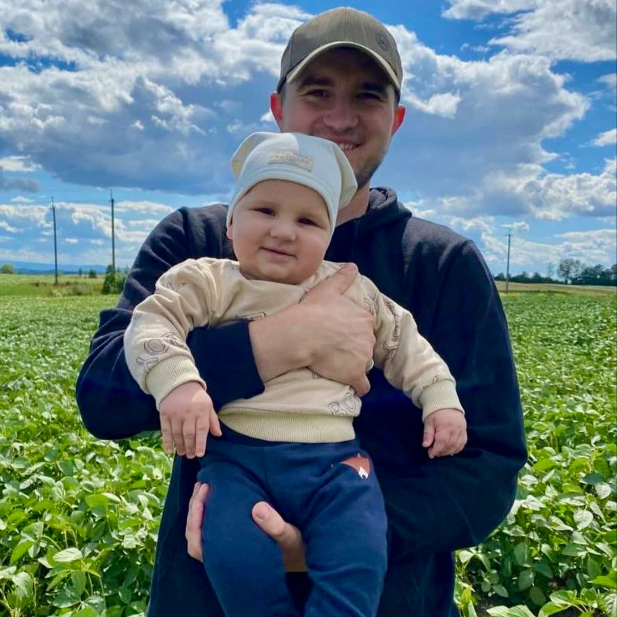 Иван Павлиш с сыном