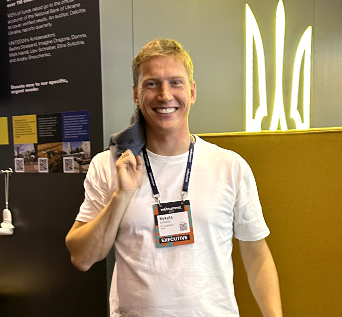 Никита Измайлов на Web Summit 2022