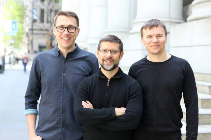 Alex Shevchenko, Brad Hoover, Max Lytvyn of Grammarly.