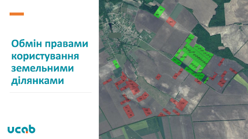 Масштаб потреби землекористувачів у обміні правами користування земельними ділянками задля формування цілісних масивів земель для їх обробітку