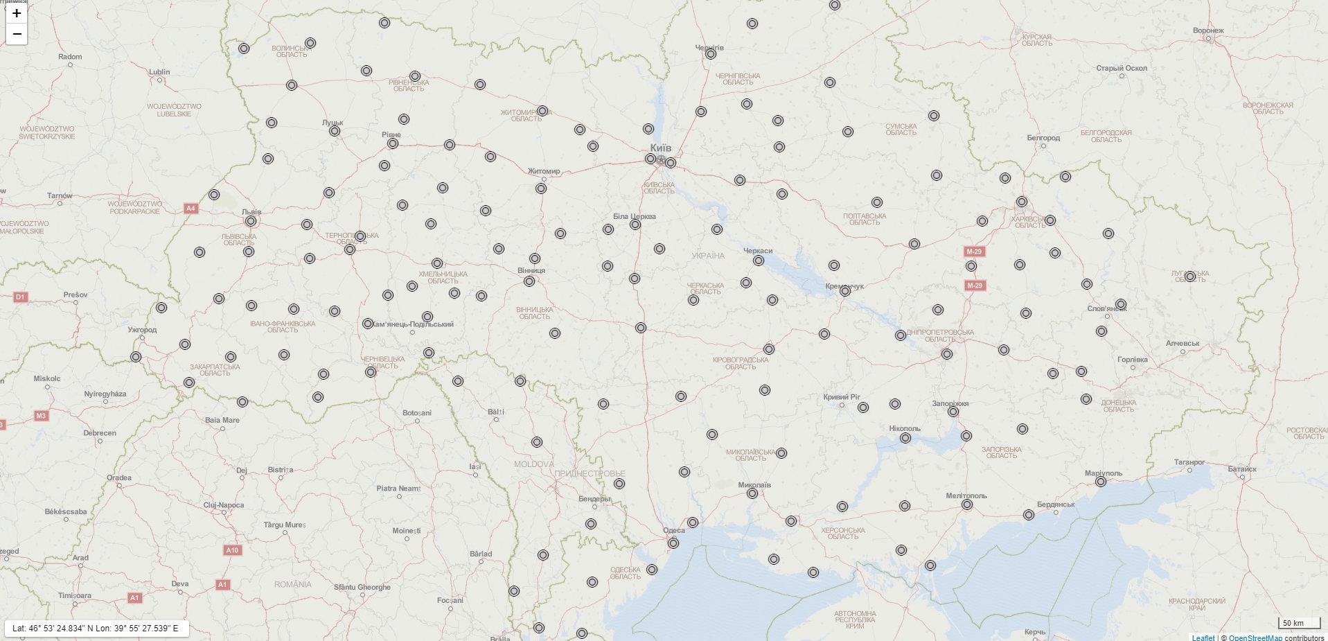 Приватна мережа перманентних станцій SystemNET